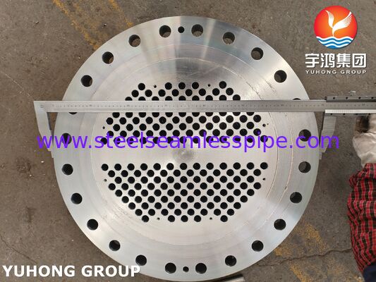 Fogli di tubi stazionari in acciaio al carbonio ASME SA266 Gr.2N per scambiatori di calore