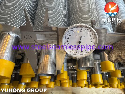 EN 10217-7 1.4301 Tubo a pinne estruso per caldaie e raffreddatori d'aria