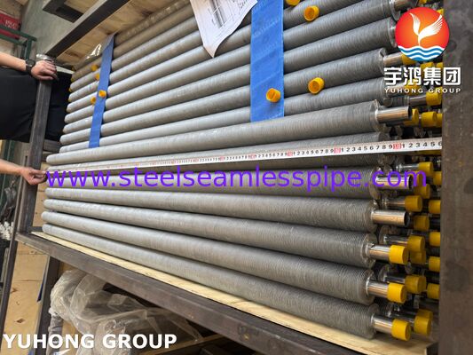 EN 10217-7 1.4301 Tubo a pinne estruso per caldaie e raffreddatori d'aria