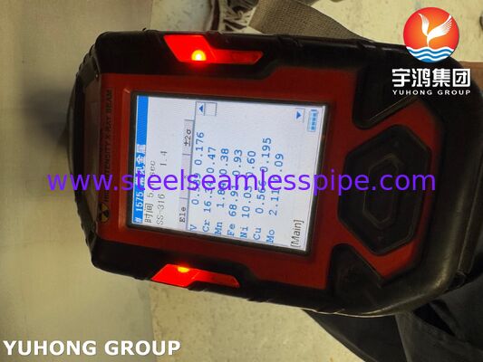 ASTM A312 TP316L Tubo senza saldatura in acciaio inossidabile per raffinerie petrochemico-petrotecniche