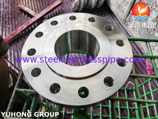 ASTM A182 F51 S31803 Flancheria a collo di saldatura in acciaio duplex 150#-2500# B16.5