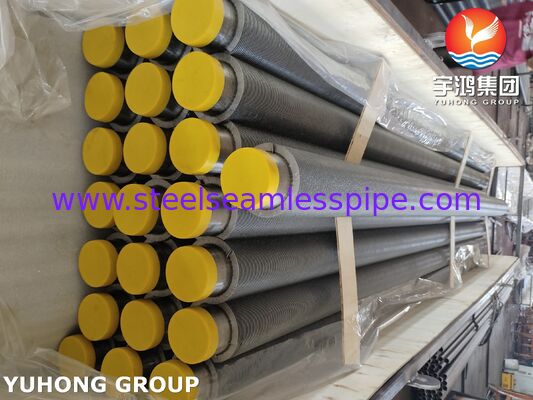 A335 P9 Tubi a pinne HFW per scambiatori di calore ad alta temperatura Pinne in acciaio al carbonio