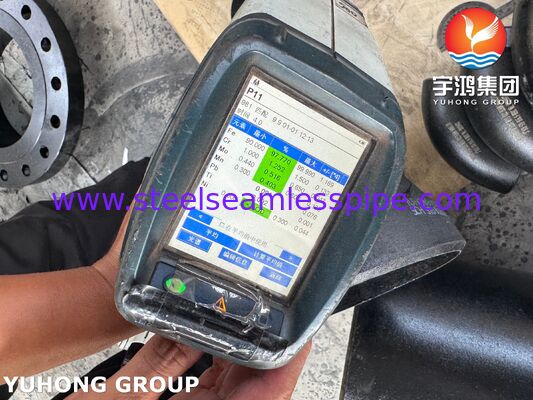 Reduttore concentrico ASTM A234 WP11 CL2 Legatura di acciaio con saldatura a fuso fino a 64"