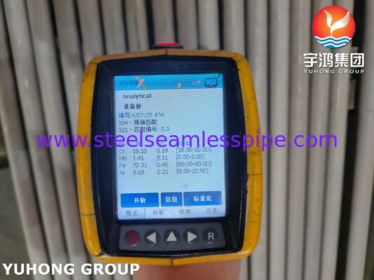 ASTM A269 TP304 Acciaio inossidabile tubo senza cuciture / saldato UNS S30400