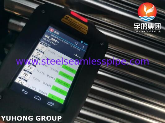 ASTM A270 TP304 (UNS S30400) Tubo in acciaio inossidabile ricoperto di calore per l'industria