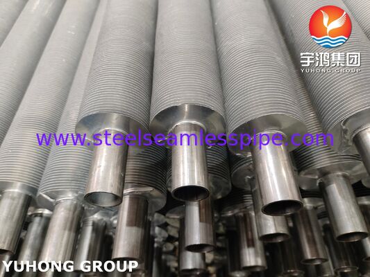 EN 10217-7 1.4301 Tubi a pinna estrusi per refrigeratori ad aria