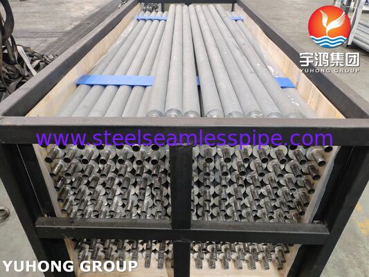 EN 10217-7 1.4301 Tubi a pinna estrusi per refrigeratori ad aria