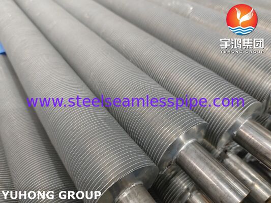 EN 10217-7 1.4301 Tubi a pinna estrusi per refrigeratori ad aria