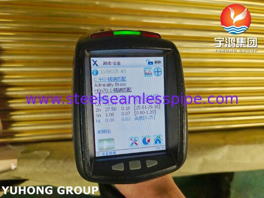 ASTM B111 / ASME B111 C44300 O61 Tubo in lega di rame e nichel