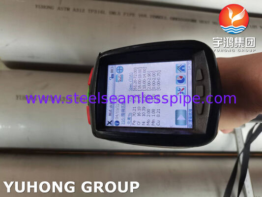 ASTM A312 TP316L Tubo in acciaio inossidabile industriale austenitico senza saldatura