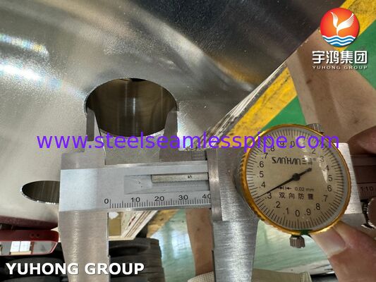 ASTM A240 F904L Slip On Flat Face Flange AWWA C207 Tabella 2 Classe D Risponde agli standard dell'acqua degli Stati Uniti