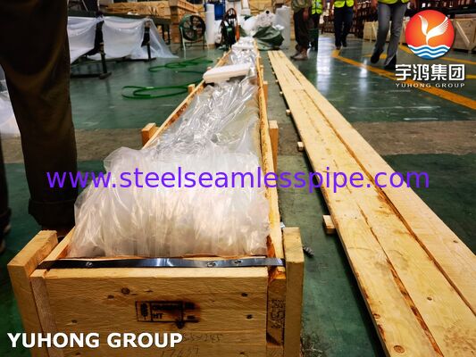 Applicazione del condensatore e dello scambiatore di calore ASTM B111 C68700 Tubo di rame e nichel