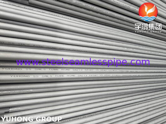 ASME SA213 TP347 Tubo per scambiatori di calore senza saldatura in acciaio inossidabile