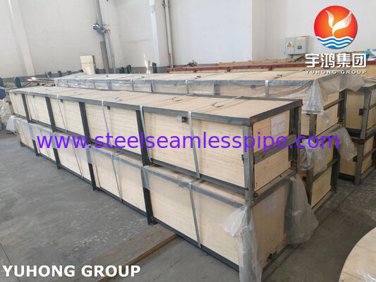 Tubi a condensazione senza cuciture di rame e lega di rame ASME SB111 ASTM B111 C10200 C44300 C61400 C71500