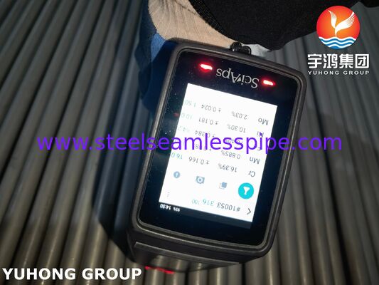 ASME SA213 TP316L Applicazione di scambiatori di calore per tubi senza cuciture in acciaio inossidabile