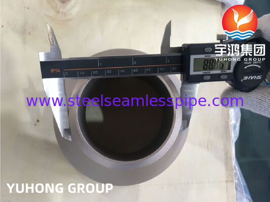 Riduttore eccentrico in rame-nichel ASTM B466 C70600 per sistema di raffreddamento