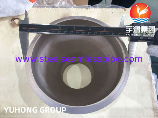 Riduttore eccentrico in rame-nichel ASTM B466 C70600 per sistema di raffreddamento