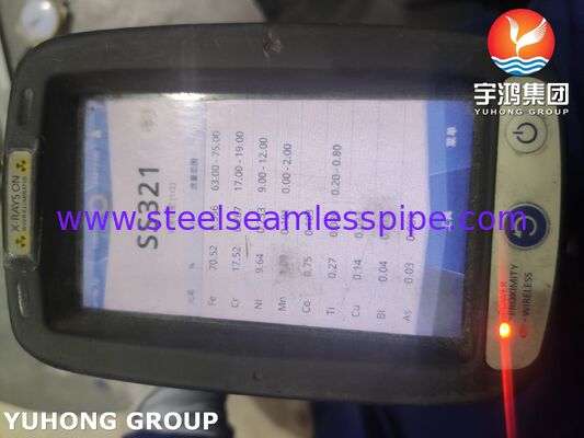 Raccordo per tubi in acciaio inossidabile ASTM A403 WP321-S gomito a 180°