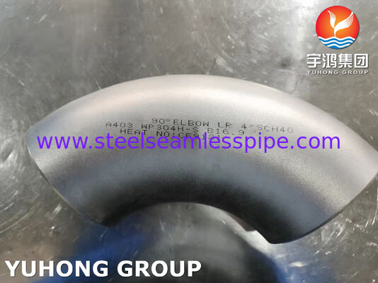 ASTM A403 WP304H-S Fitting Elbow for Industrial Field, Fitting per tubi in acciaio inossidabile