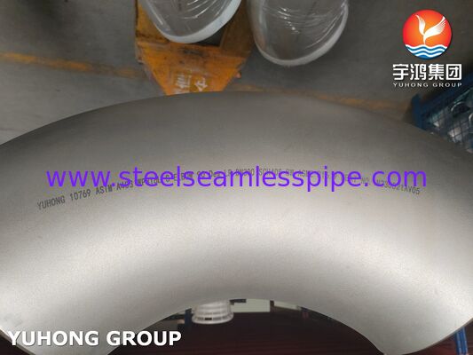 Raccordo ASTM A403 WP316L-S, gomito per tubi senza saldatura in acciaio inossidabile