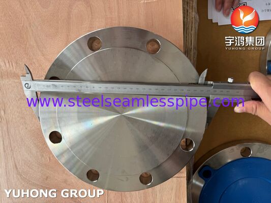 ASME SA182 F304 Flange forgiata in acciaio inossidabile austenitico per sistemi di condotte industriali conforme alla norma ASME B16.5