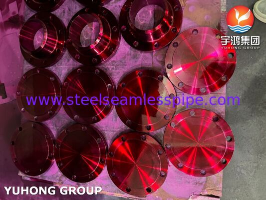 ASME SA182 F304 Flange forgiata in acciaio inossidabile austenitico per sistemi di condotte industriali conforme alla norma ASME B16.5