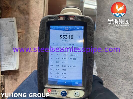 ASTM A182 F310 Flange in acciaio inossidabile con collo di saldatura forgiato per sistemi di condotte ad alta temperatura e alta pressione