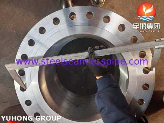 ASME SA105 / SA105N Flange forgiata in acciaio al carbonio per sistemi di condotte industriali