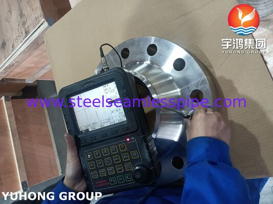 ASTM A182 F53 WeldNeck Raised Face Flange, Super Duplex in acciaio inossidabile forgiato WN RF flange