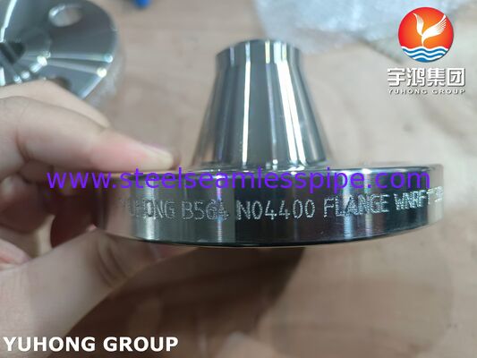 Flangia ASTM B564 N04400, Flangia forgiata in lega Nichel-Rame Monel 400 per resistenza alla corrosione