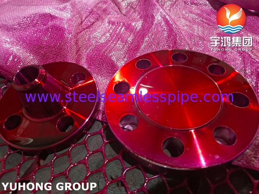 Flangia ASTM B564 N04400, Flangia forgiata in lega Nichel-Rame Monel 400 per resistenza alla corrosione