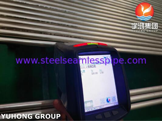 ASTM SB338 R50400 Tubo senza cuciture in lega di titanio con elevata resistenza alla corrosione e struttura senza cuciture