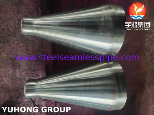 ASTM B564 UNS NO8811 CON REDUCER, riduttore concentrato in lega di nichel-ferro-cromo forgiato per l'industria petrolchimica e criogenica