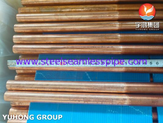 Tubo senza saldatura ASTM B111 C12200, per tubo di rame senza saldatura per scambiatori di calore