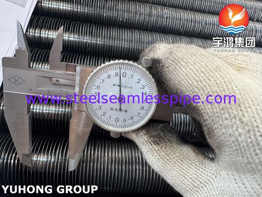 Tubi alettati avvolti A179 / AL1060 per scambiatori di calore e caldaie efficienti