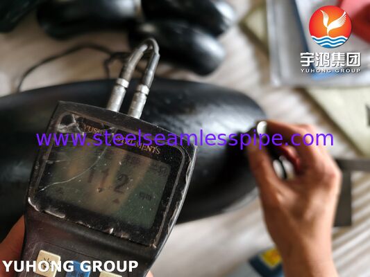 Raccordo a saldare a 90 gradi in acciaio al carbonio per basse temperature ASME SA420 Grado WPL6 LTC