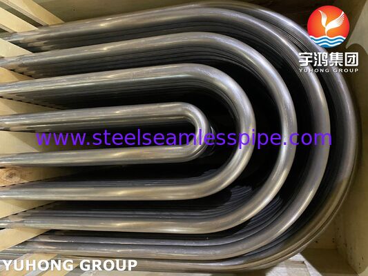 Tubo per scambiatori di calore in lega di nichel in acciaio U bend Monel400 ASME SB163 N04400