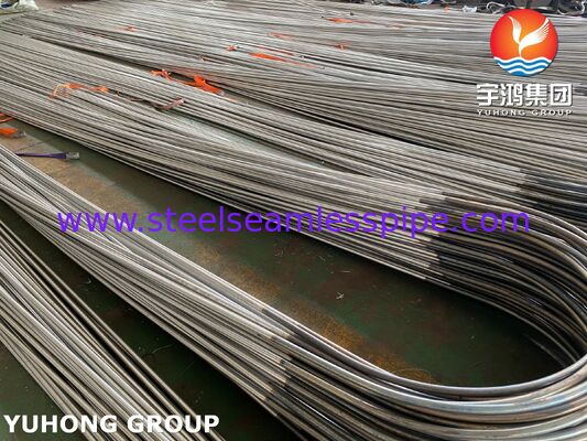 Tubo per scambiatori di calore in lega di nichel in acciaio U bend Monel400 ASME SB163 N04400