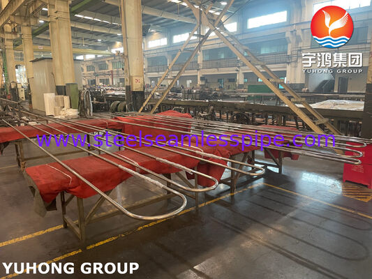 Tubo a U senza saldatura in lega di rame-nichel Monel 400 ASME SB163, scambiatore di calore TEMA, applicazione scambiatore di calore a fascio tubiero