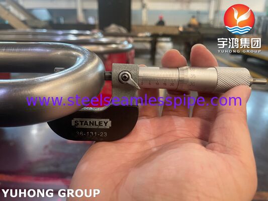 Tubo a U senza saldatura in lega di rame-nichel Monel 400 ASME SB163, scambiatore di calore TEMA, applicazione scambiatore di calore a fascio tubiero