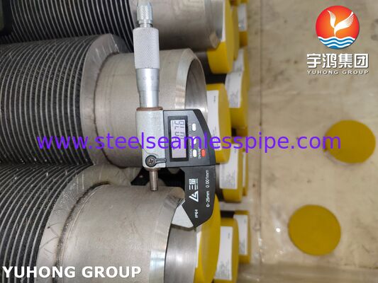 Tubi finiti HFW ASTM A312 TP347H in acciaio inossidabile per caldaie a calore di scarico