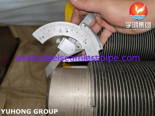 Tubi finiti HFW ASTM A312 TP347H in acciaio inossidabile per caldaie a calore di scarico