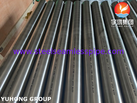 Bright Annealed ASTM A269 TP304 Stainless Steel Seamless Tubes For Evaporator 4" 18BWG