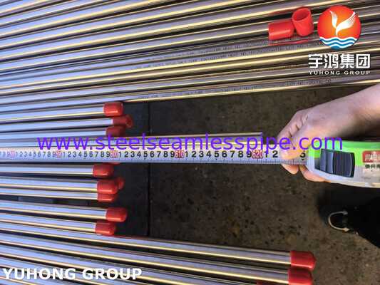 ASTM A249 / ASME SA249 TP316 Tubo di saldatura per scambiatori di calore a bassa e media pressione e sistemi di trasporto di fluidi generali