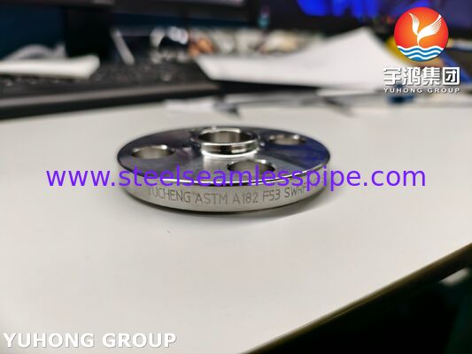 ASTM A182 F53 UNS S32750 1.4410 Super Duplex Stainless Steel Socket Weld RF Flange Con Flange Water Line