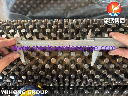 Tubo alettato ASTM A335 P22 con alette in acciaio al carbonio