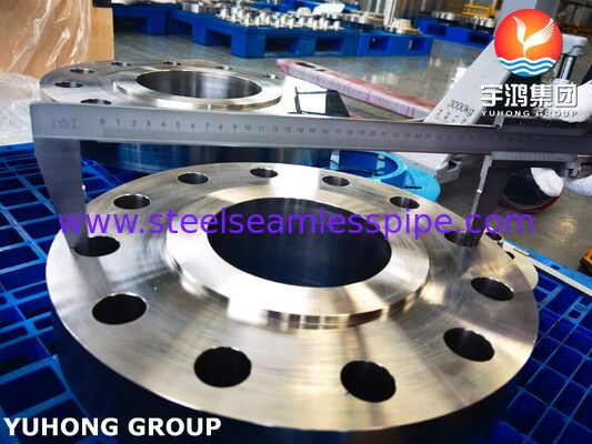 ASTM B564 UNS N10276 / Hastelloy C276 Flange di collo di saldatura, faccia sollevata (RF) classe 150/300/600, per la desalinizzazione dell'acqua di mare