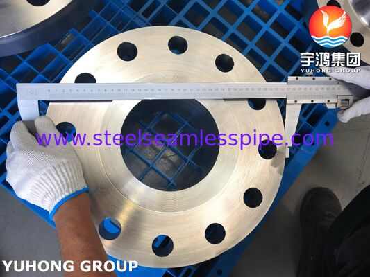 ASTM B564 UNS N10276 / Hastelloy C276 Flange di collo di saldatura, faccia sollevata (RF) classe 150/300/600, per la desalinizzazione dell'acqua di mare