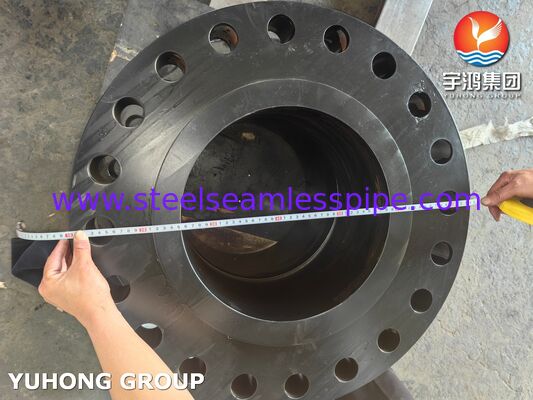 ASTM A694 F56 Flanges in acciaio al carbonio WNRF / Weld Neck Flange per servizio ad alta pressione