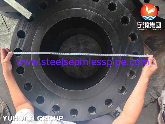 ASTM A694 F56 Flanges in acciaio al carbonio WNRF / Weld Neck Flange per servizio ad alta pressione